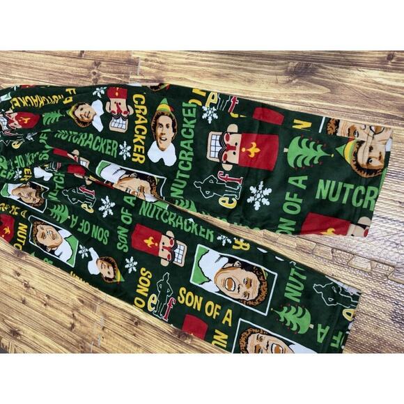 ELF CHRISTMAS MOVIE PAJAMA LOUNGE PANTS SON OF A NUTCRACKER - Picture 3 of 11